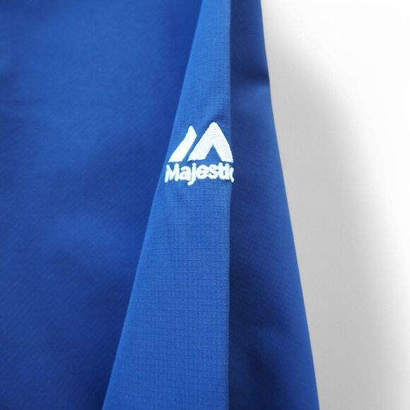 Majestic Detroit Tigers MLB Baseball Cool Base Half Zip Pullover Jacket Men's M - Picture 8 of 12